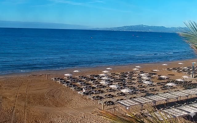 Webcam Salou 3 Imagen de la webcam de la Playa de Levante de Salou