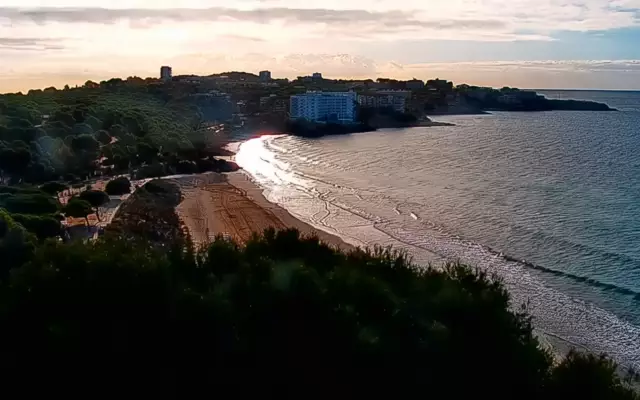 Webcam Salou 7 Imagen de la webcam de la Playa Larga de Salou